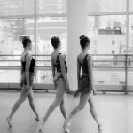 dancers in rehearsal for company repertoire