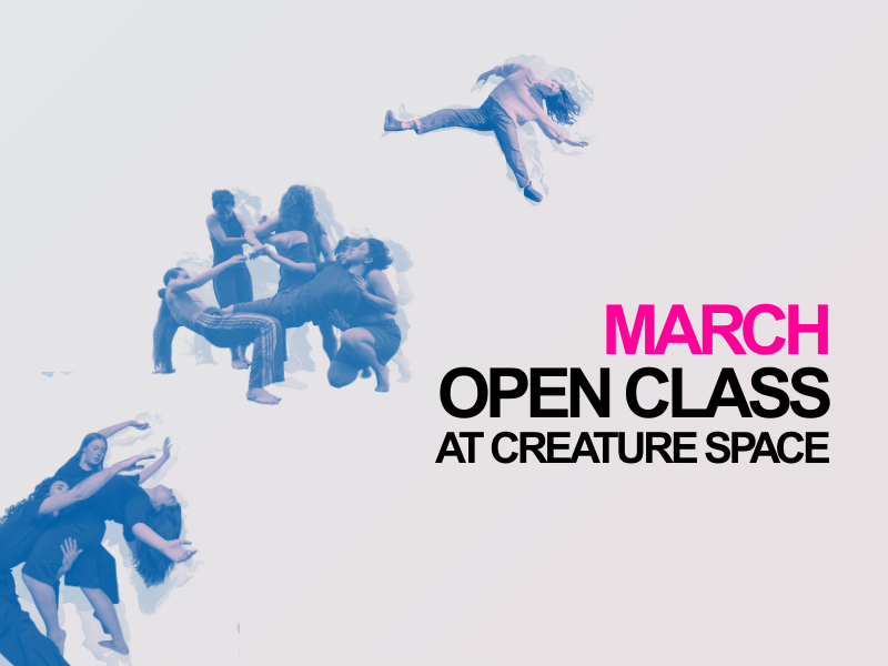 March Open Class at Creature Space Header Image