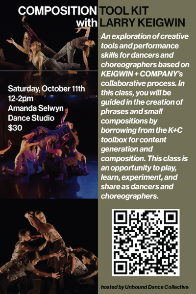 Headshot of Larry Keigwin with description of Comp Tool Kit class