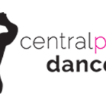 logo of dancer next to text