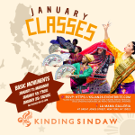 Flyer for Kinding Sindaw January Classes