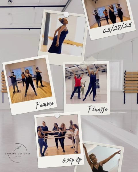 The Dancing Designer Femme Finesse Dance Class
