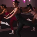 Instructor demonstrating an exercise