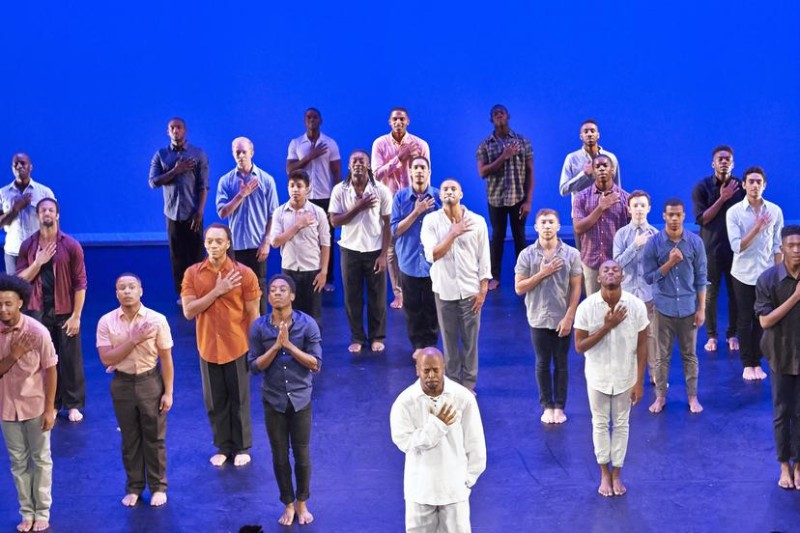 Photo from previous Hearts of Men showcase performance