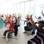 Previous photo from an active aging workshop