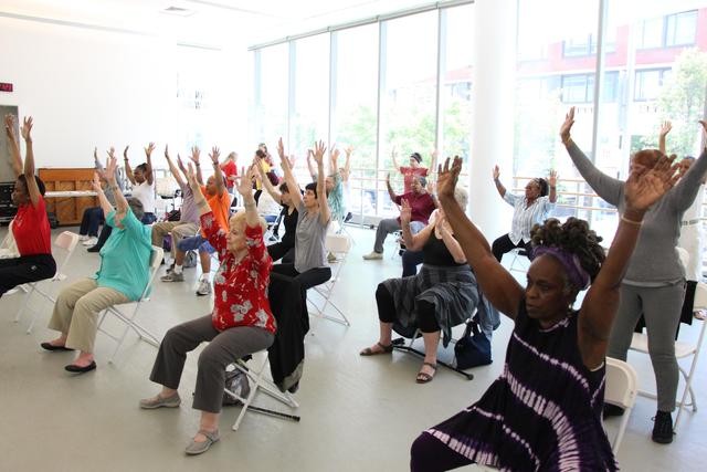 Previous photo from an active aging workshop