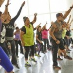 Photo of dancers in Zumba class 