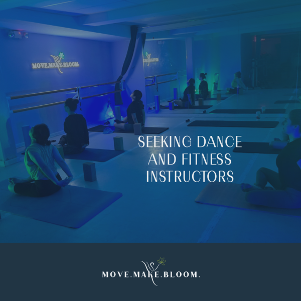 MOVE. MAKE. BLOOM. offers dance, fitness, choreography and performances to the communities of Queens, New York