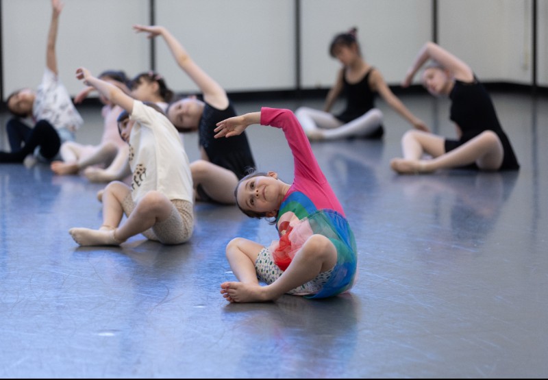 Participants in New York City Ballet Rehearsal Studios 