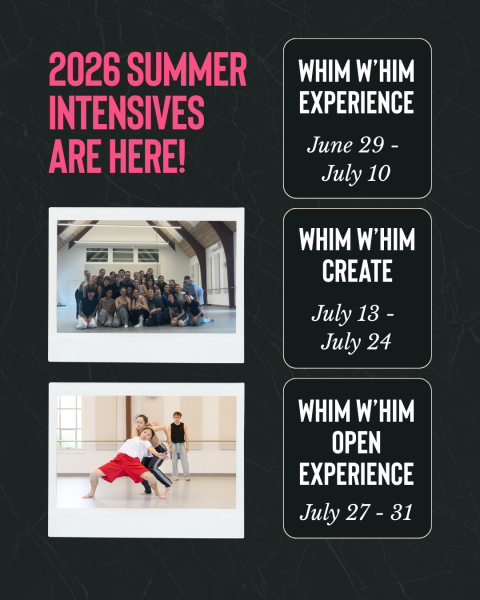 Whim Summer 2026 Intensives
