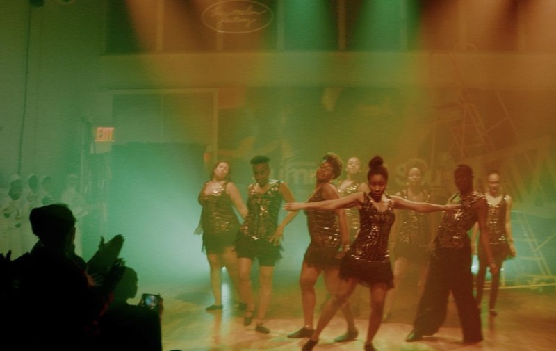 HDC Company performs at Transition to Zone One, an immersive theater production by Harlem Dance Club