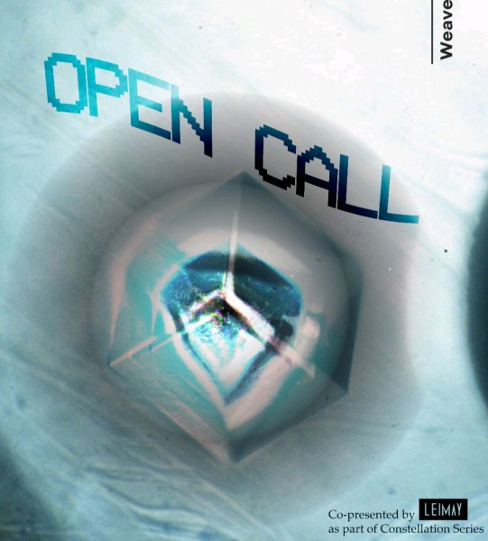 Poster of crystal wind with the text "Open Call"