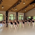 Students at Kaatsbaan Ballet Intensive