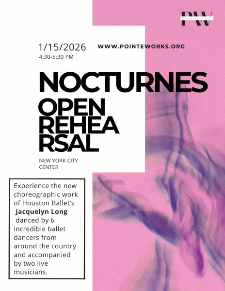 Noctunes Open Rehearsal Flyer