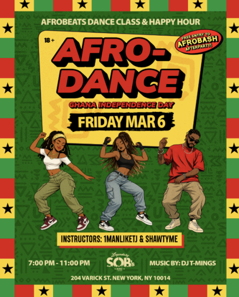Afro-Dance: Afrobeats Dance Class & Happy Hour