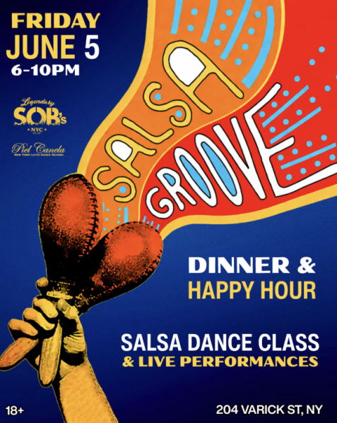 Salsa Groove Dance Class & Happy Hour