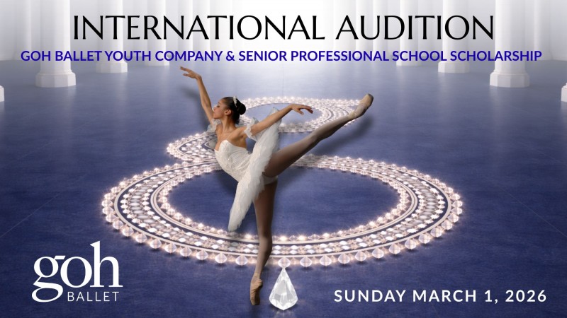 Goh Ballet Youth Company & Scholarship Audition poster