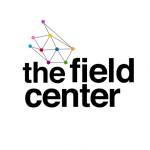 The Field Center logo-- 8 colored dots with black lines connecting