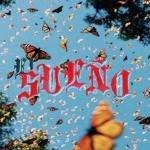 Backdrop of monarch butterflies flying around a clear blue sky, text in the foreground stating EL SUE&Ntilde;O, or &ldquo;The Dream&rdquo;