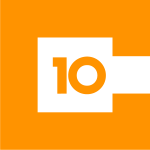 The image showcase a large letter 'C" in orange with the number 10 in the center negative space on the 'C'