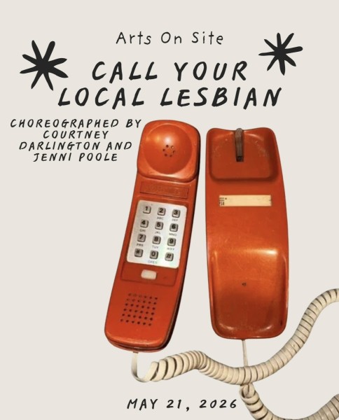 Flyer of our show! &ldquo;Call your local lesbian&rdquo; 