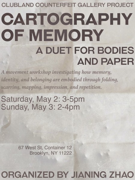 A flyer with details for the event (these are also in the post)