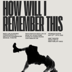 How Will I Remember this, Premiering May 22-24 at IAMT Theater. New Dance by Reed Luplau with Music by Javier Dunn