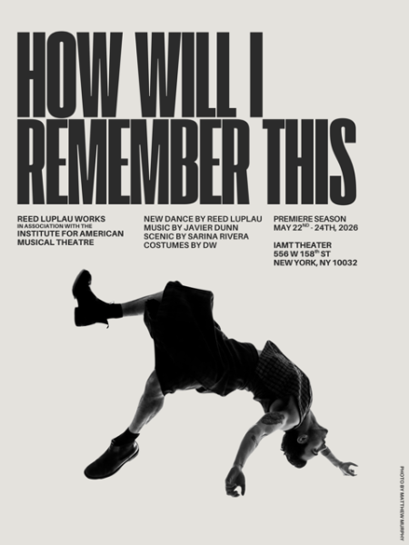 How Will I Remember this, Premiering May 22-24 at IAMT Theater. New Dance by Reed Luplau with Music by Javier Dunn