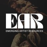 In white text the image says EAR Emerging Artist Resources