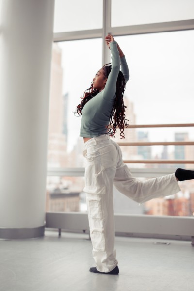 Jade Chloe during her Dance Lab New York apprenticeship 