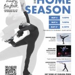 Ice Theatre of New York's Home Season Poster, Dates May 5 & 6 at 7 PM and May 8th at 6:30 PM