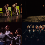 Boston Dance Theater company dancers performing at the Institute of Contemporary Art Boston