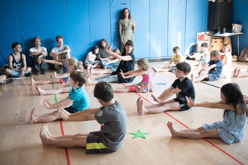Warm-Up at East Village Community School