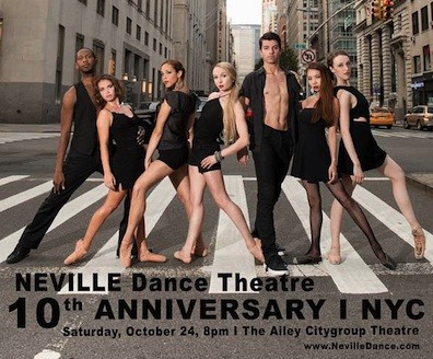 NEVILLE Dance Theatre seeks STAGE MANAGER