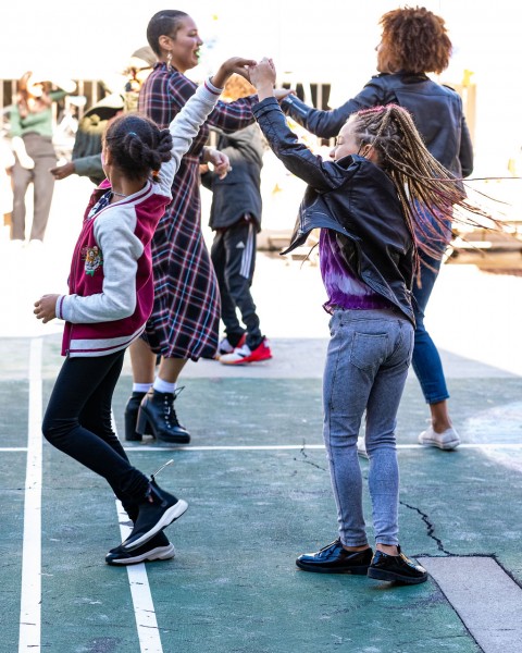 Photo from PS705 Dancewave School Residency 