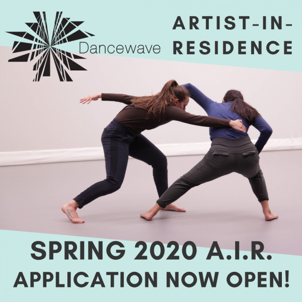 Photo by Gwen Charles featuring new works by Dancewave Fall 2019 A.I.R. The Moving Architects