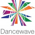 dancewave logo - multicolor burst