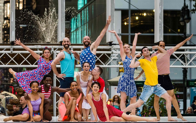 Daniel Gwirtzman Dance Company in the Company's Summertime Suite.