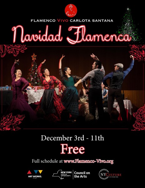Navidad Flamenca: A festive and fun time for the family. Free to the public.