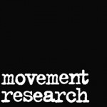 Movement Research in white text on black background, logo