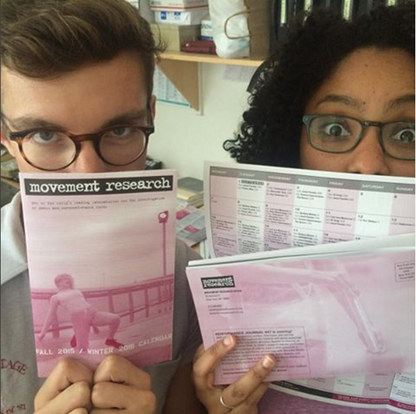 Office Internships with Movement Research!