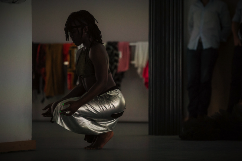 dancer Shantelle Courvoisier Jackson in performance