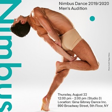 Dancer bending backwards