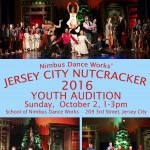 Jersey City Nutcracker Youth Audition, Sunday October 2nd, 1-3pm
