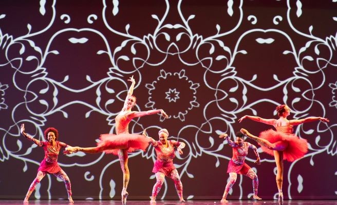 Marzipan / Marzipettes dancers on stage at the Kings Theatre