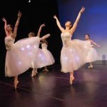 Snow scene from The Brooklyn Nutcracker