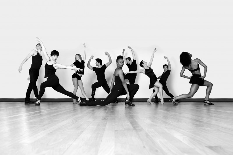 Studio shot of BDL dancers at work.