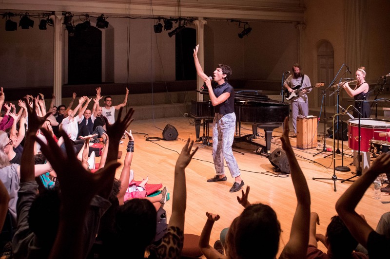 Morgan Bassichis at Danspace Project