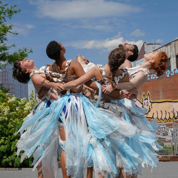 A circle dance along the Gowanus Canal 