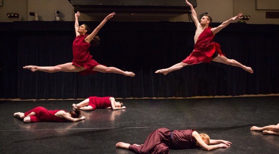 photo of "Varshavianka", RussianWorkers Songs, at the 92nd St Y. Isadora Duncan repertory